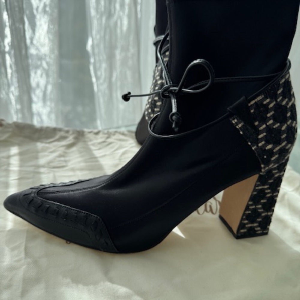 Jessica Bedard Black Star Ankle Boot - IT/EU 37 - Picture 12 of 16